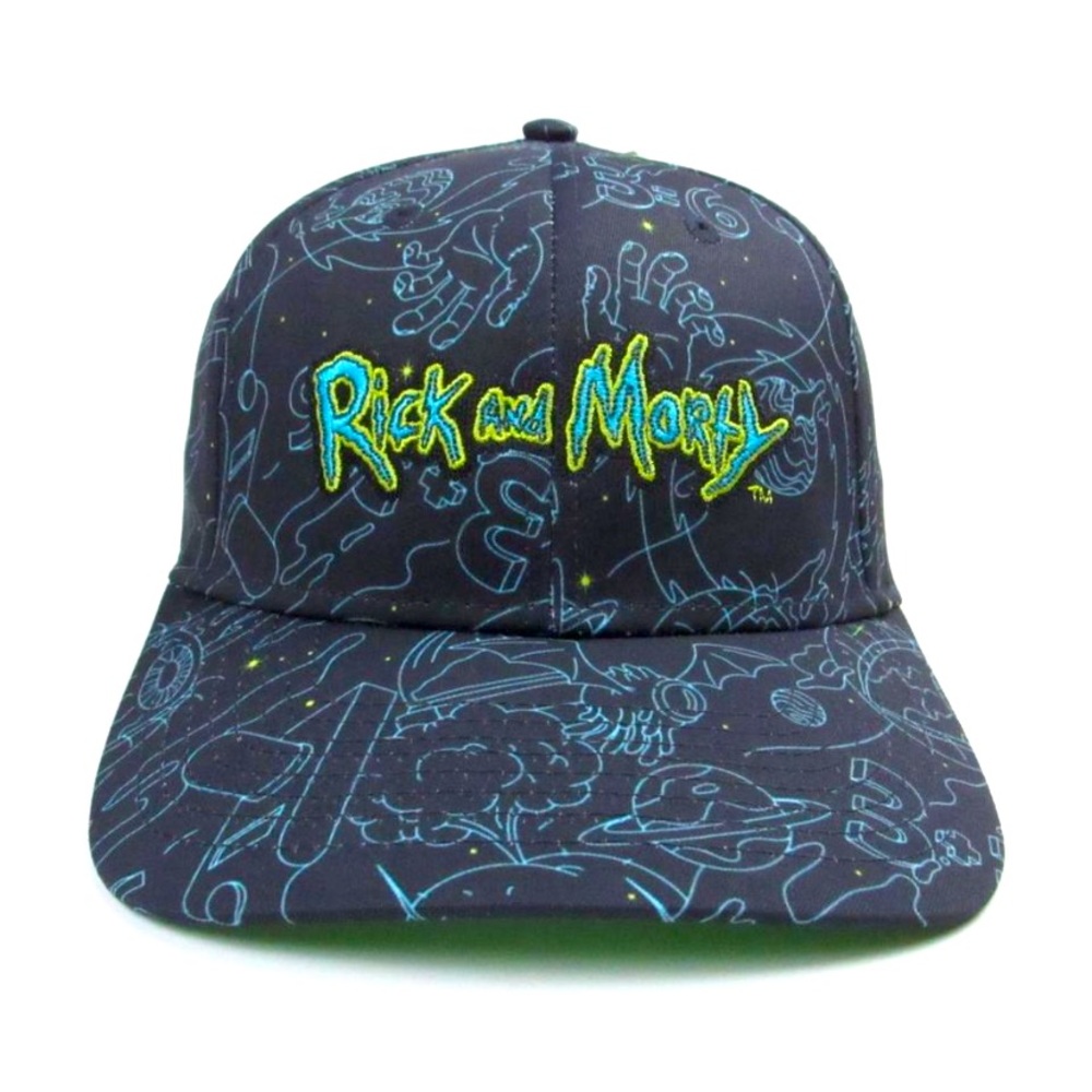 NWT Unisex Rick and Morty Snap Back Cap Hat